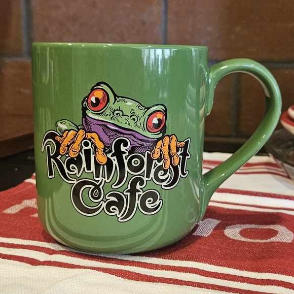 1999 Rainforest Cafe Cha! Cha! Mug - Picture 1 of 9